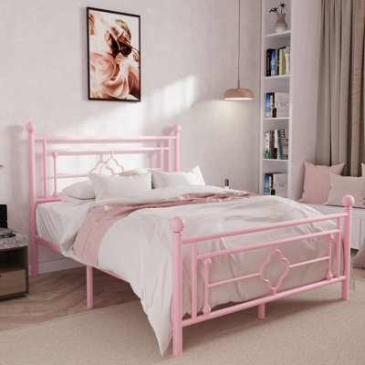 Baby pink beds best sale